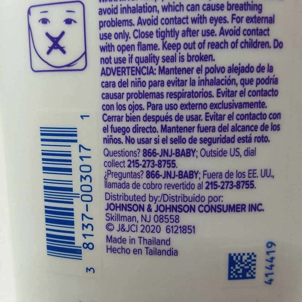 Johnson's Lavender Powder 15‎ oz Baby Powder Gentle Formula